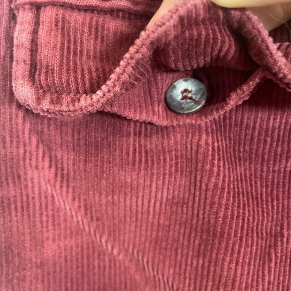 Yves Saint Laurent Sportswear Vintage Corduroy Pants Mens 29 Burgundy Maroon - Picture 8 of 11